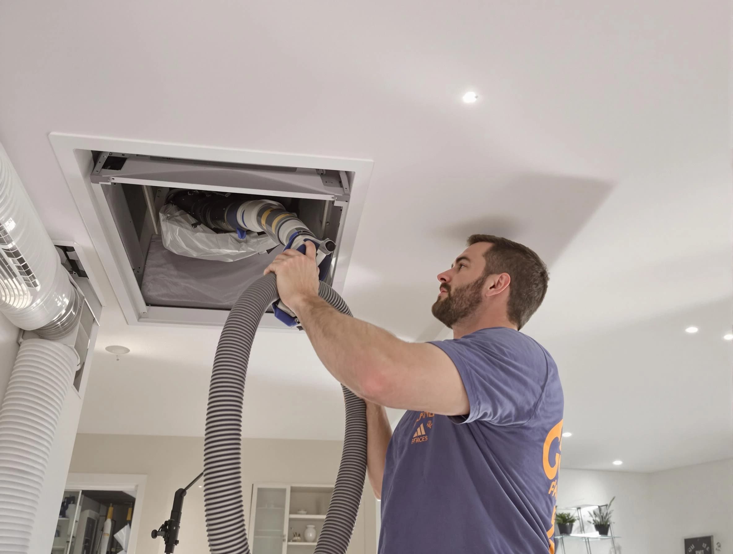Precision indoor duct cleaning by Helena Air Duct Cleaning in Helena