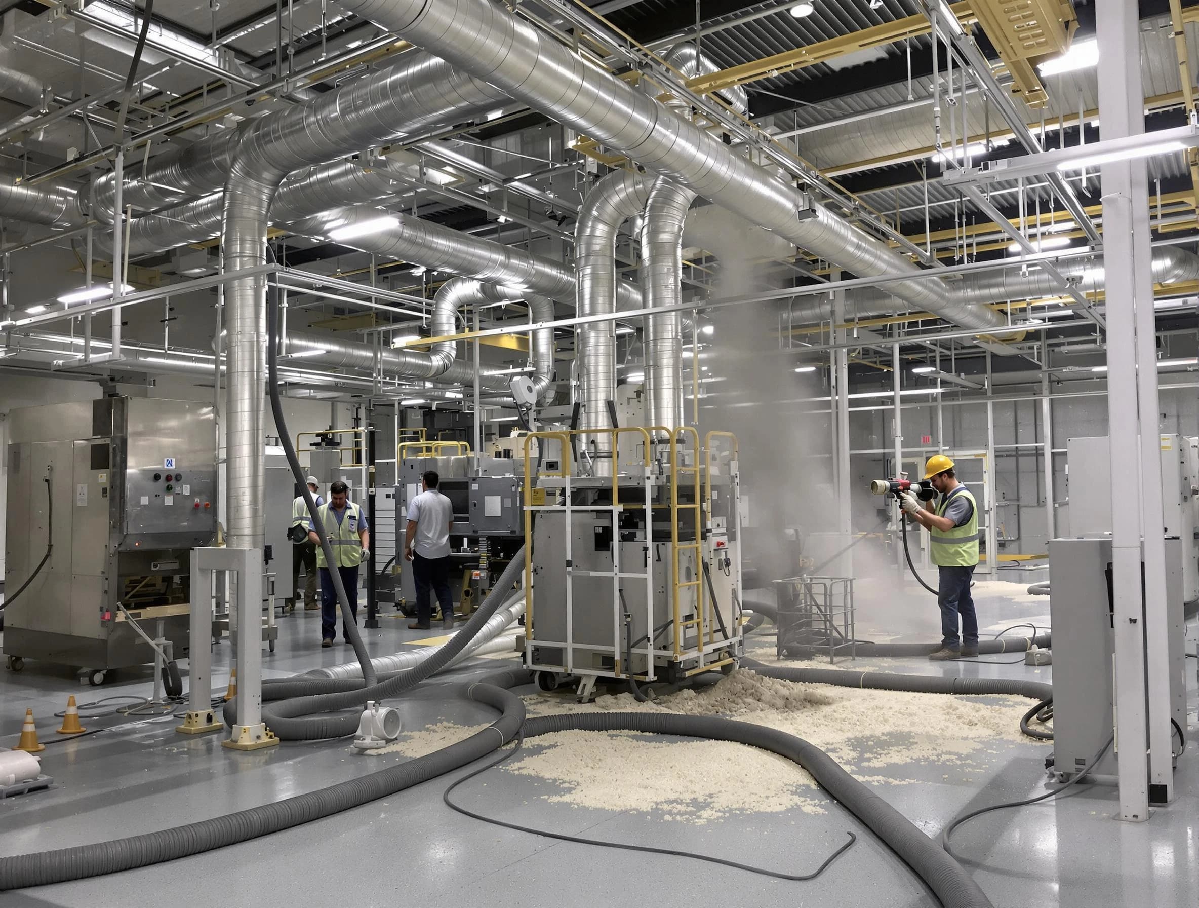 Heavy-duty industrial duct cleaning by Helena Air Duct Cleaning in Helena