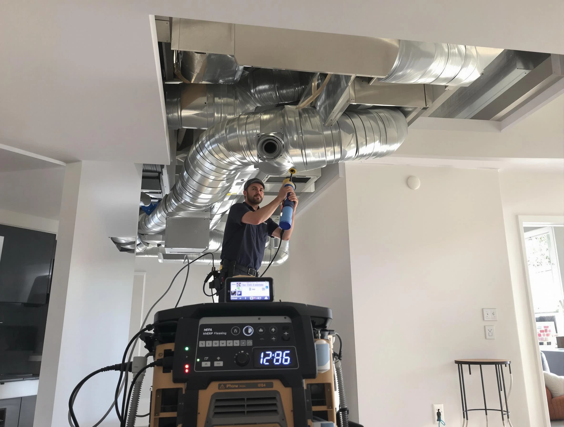 Advanced pure air duct cleaning by Helena Air Duct Cleaning in Helena