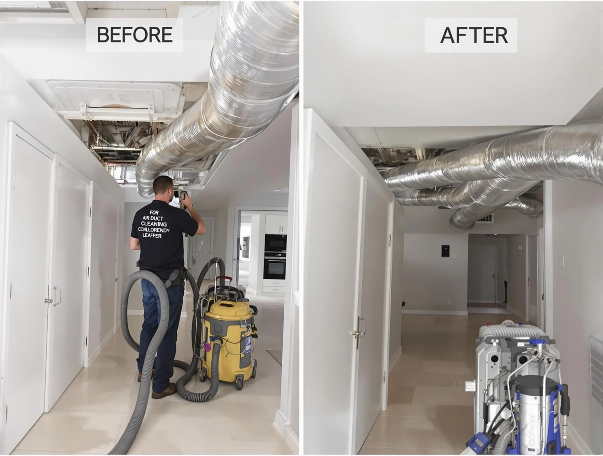 Helena Air Duct Cleaning professional performing thorough air duct cleaning in Helena