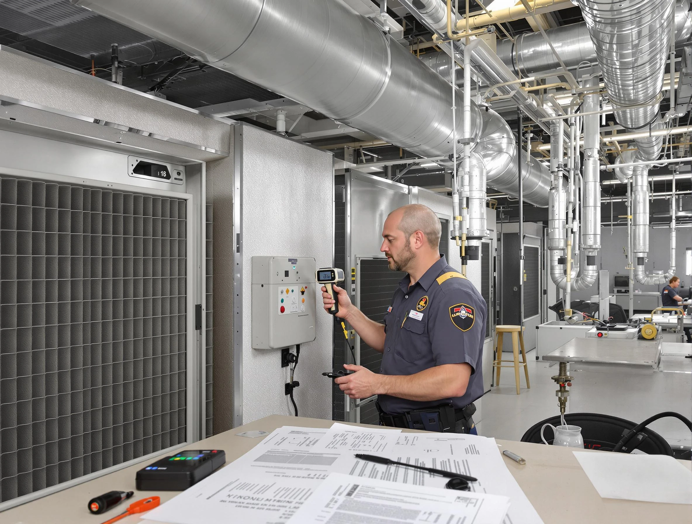 Professional filter system inspection by Helena Air Duct Cleaning in Helena