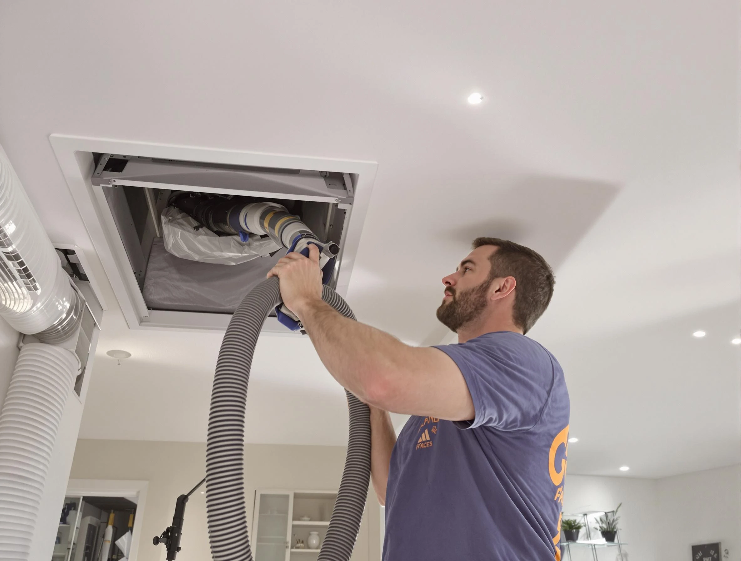 Precision indoor duct cleaning by Helena Air Duct Cleaning in Helena